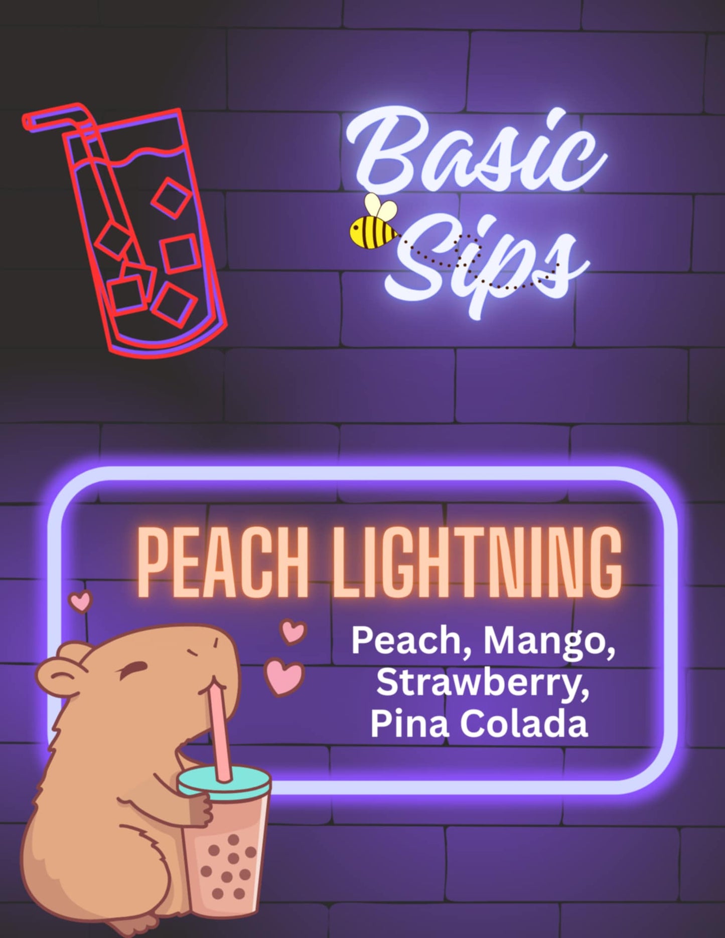 Peach Lightning