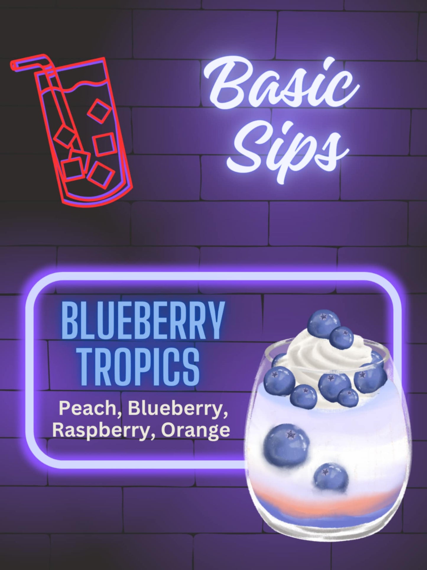 Blueberry Tropics