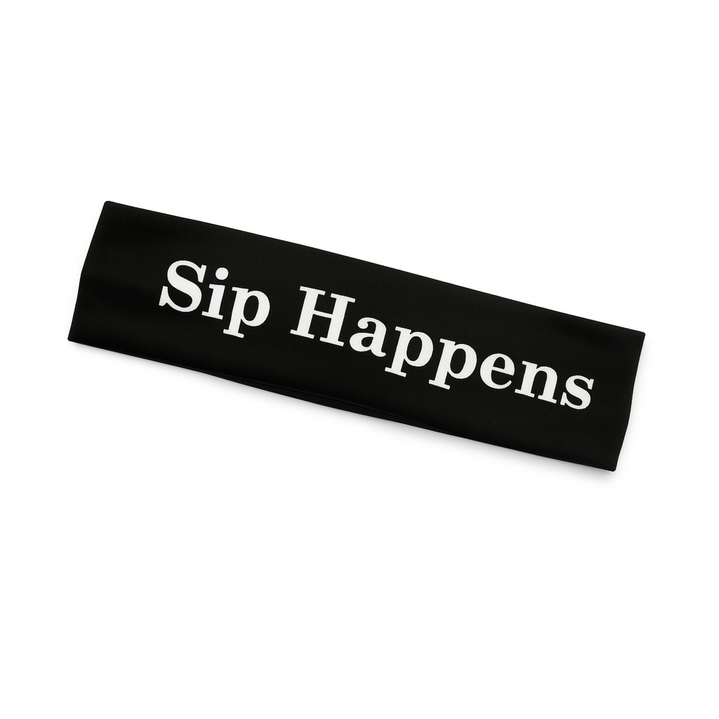 Sip & Sweat Headband