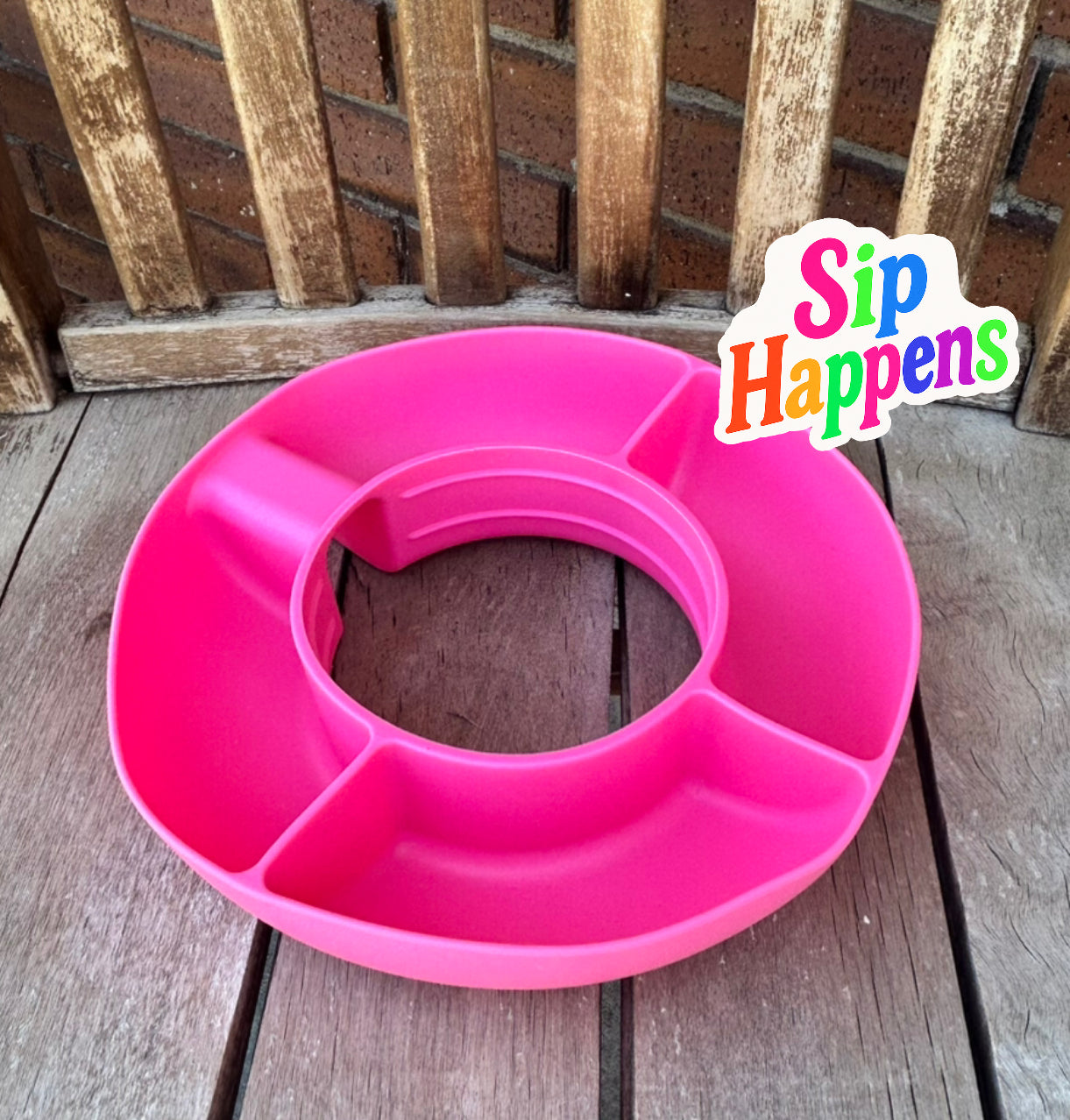 Sip Snacker! - Hot Pink