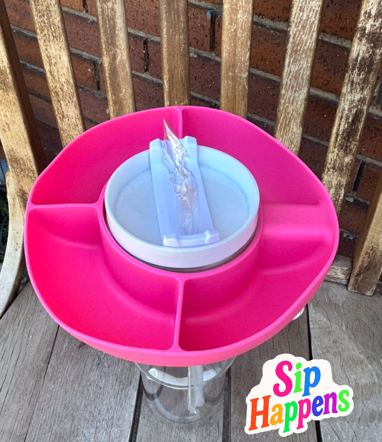 Sip Snacker! - Hot Pink