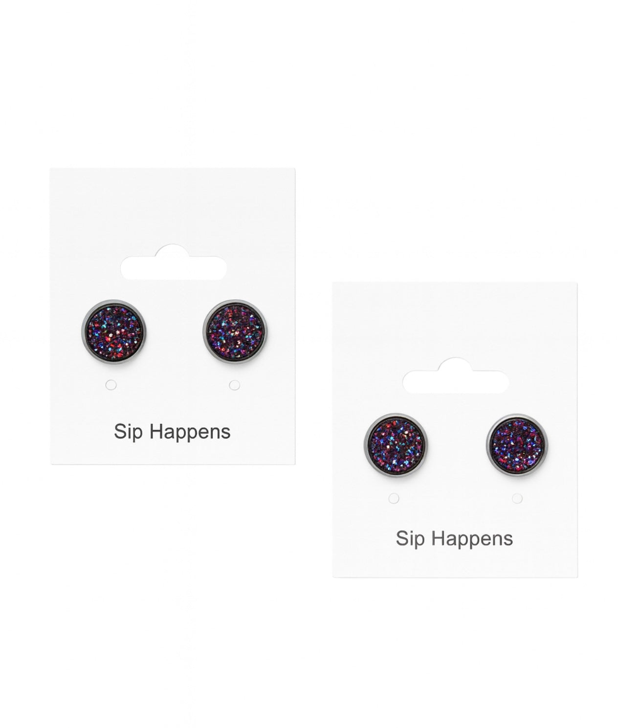 Sip Happens Druzy Earrings