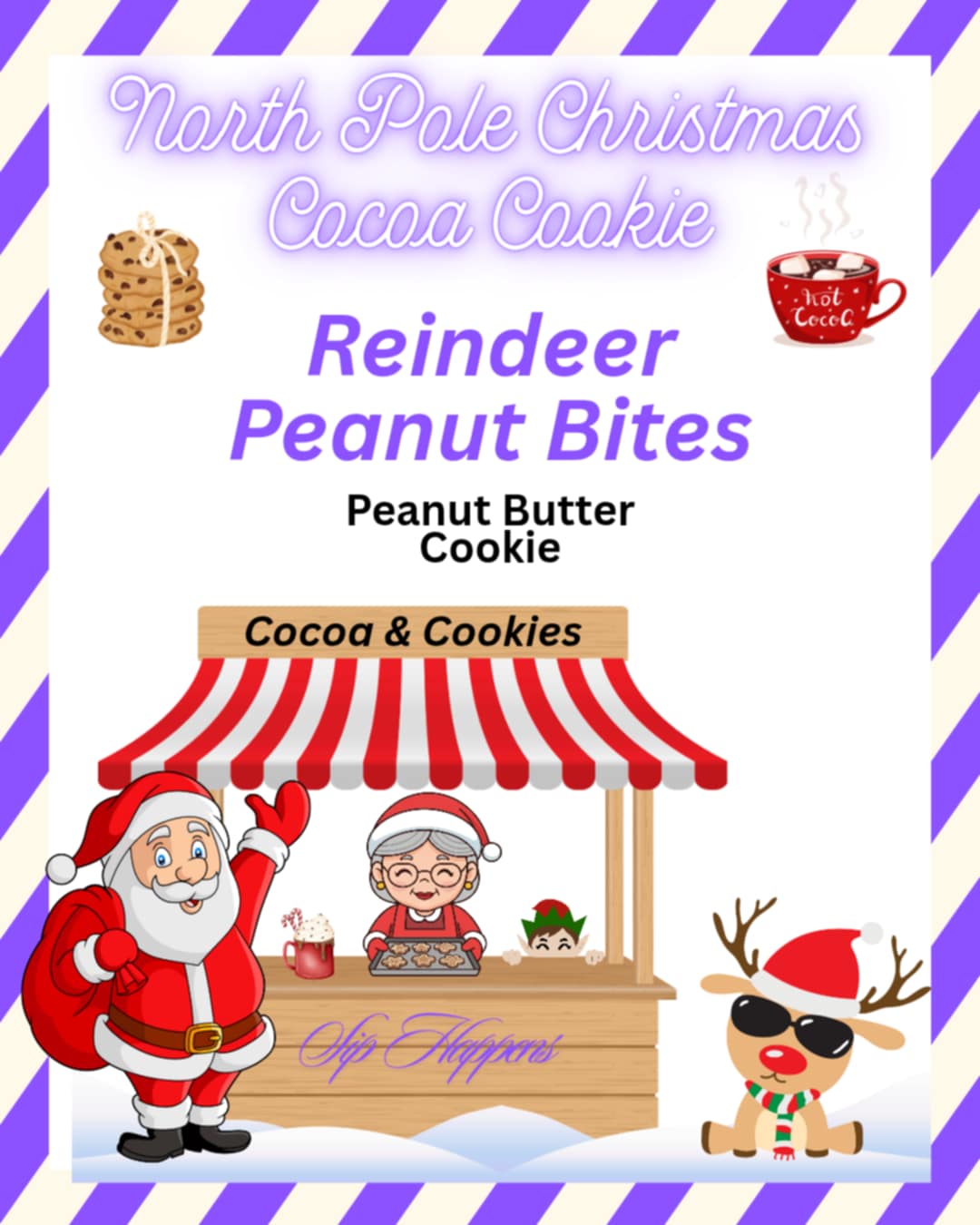 Reindeer Peanut Bites