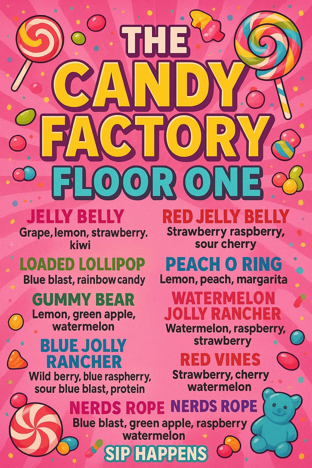 The Candy Factory First Floor