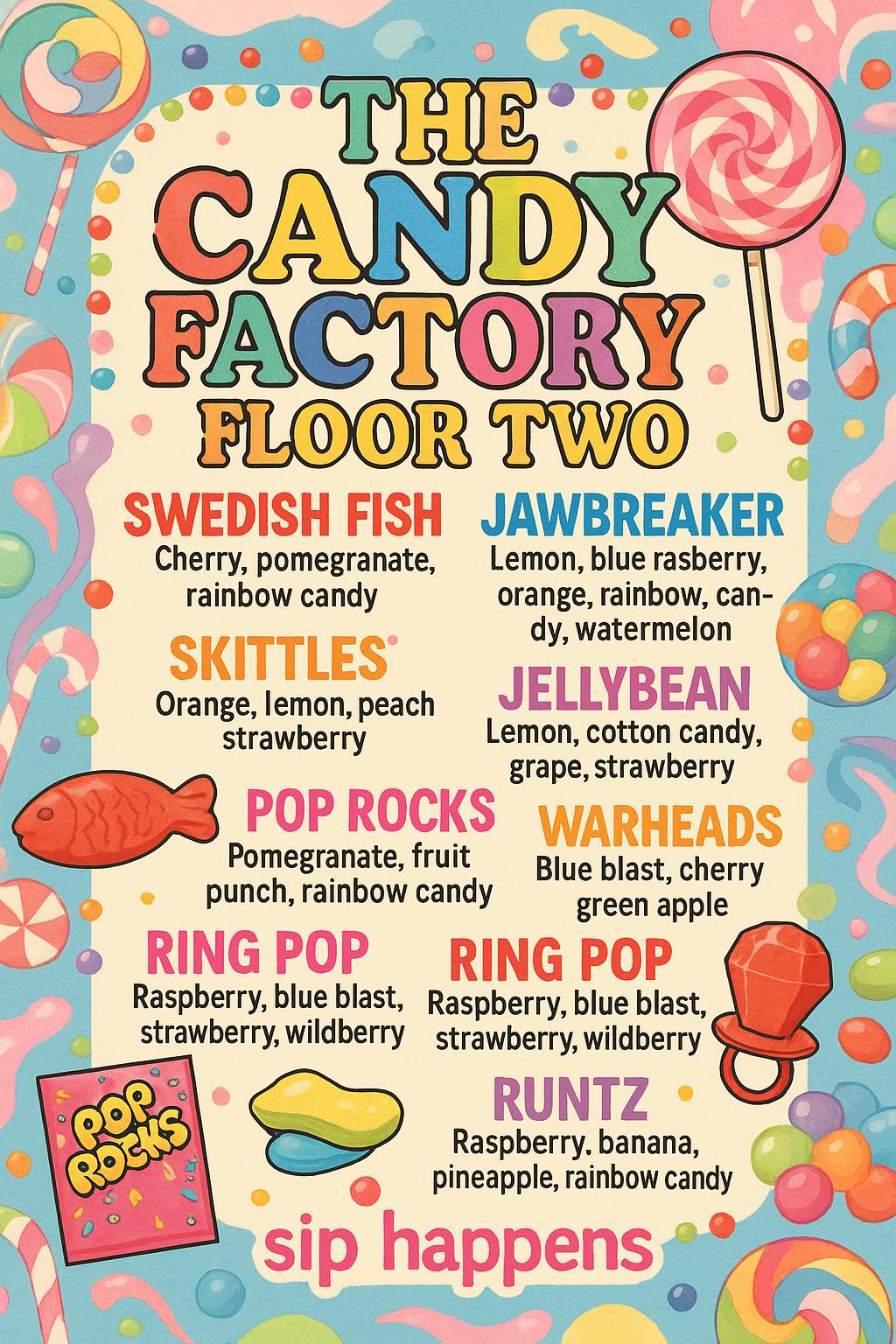 The Candy Factory Second Floor