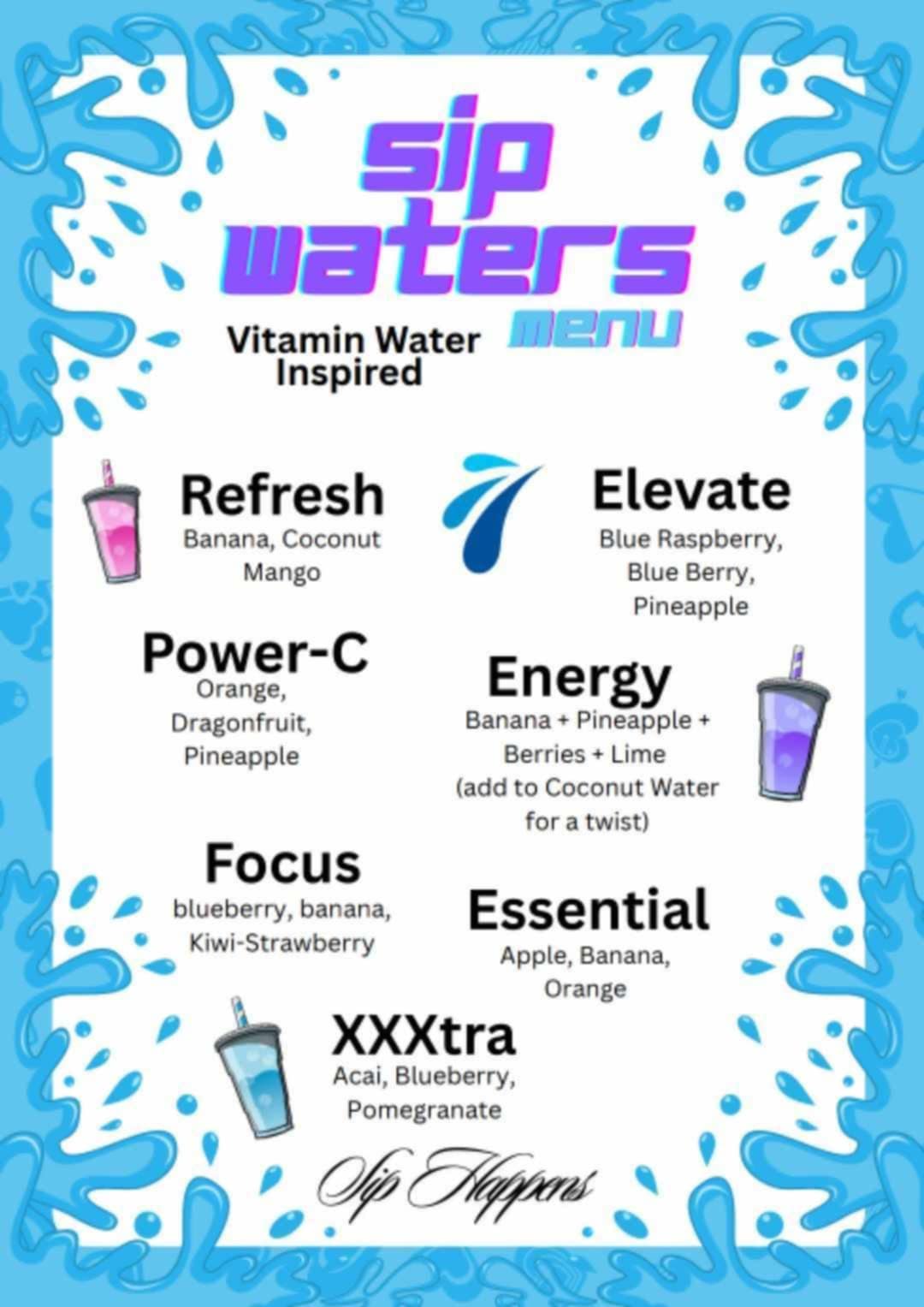 Vitamin Water Inspired