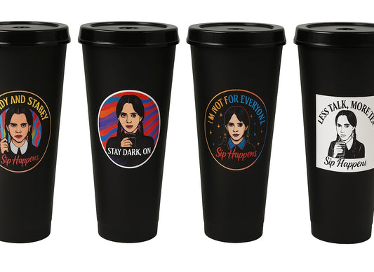 Wednesday Black Cup Bundle (24 oz)