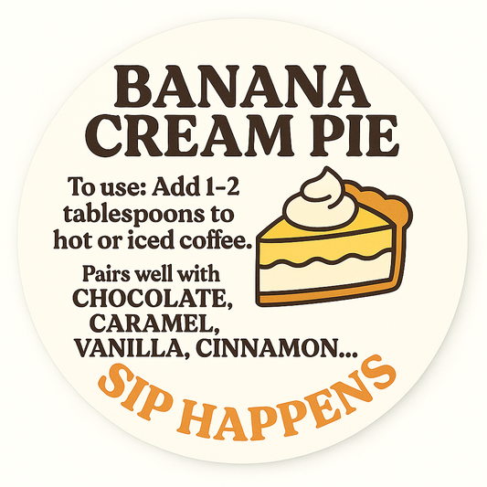 Banana Cream Pie Sippin Creamer