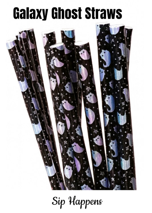 Galaxy Ghost  Straws