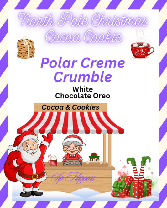 Polar cream crumble